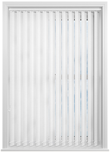 Amalfi, Linen White - Vertical Blind